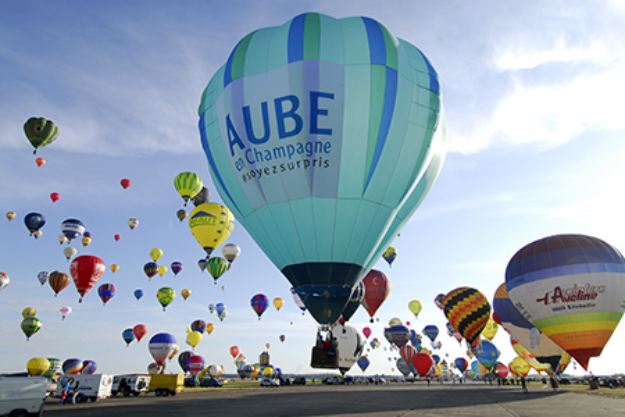 Vol en montgolfière